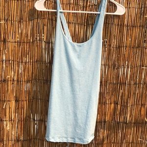 Patagonia baby blue cross back top